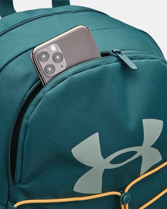 UA Hustle Sport Backpack, Green, pdpMainDesktop image number 3